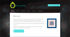 Desktop Screenshot of beautyloungekent.com